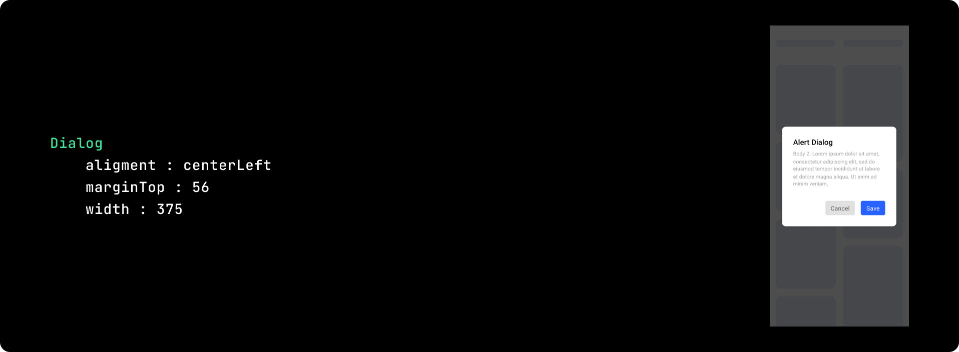 Example banner