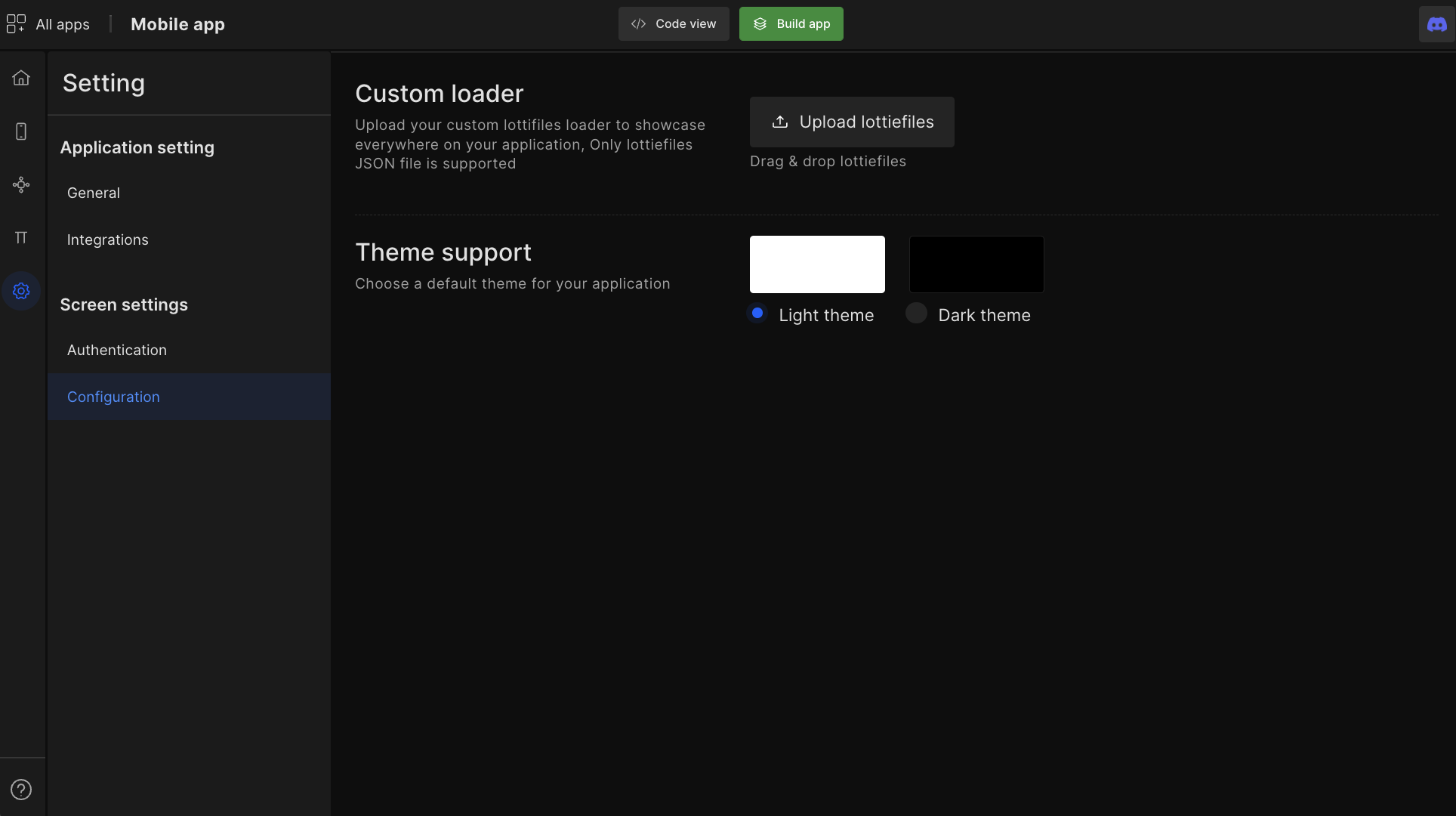 Example banner