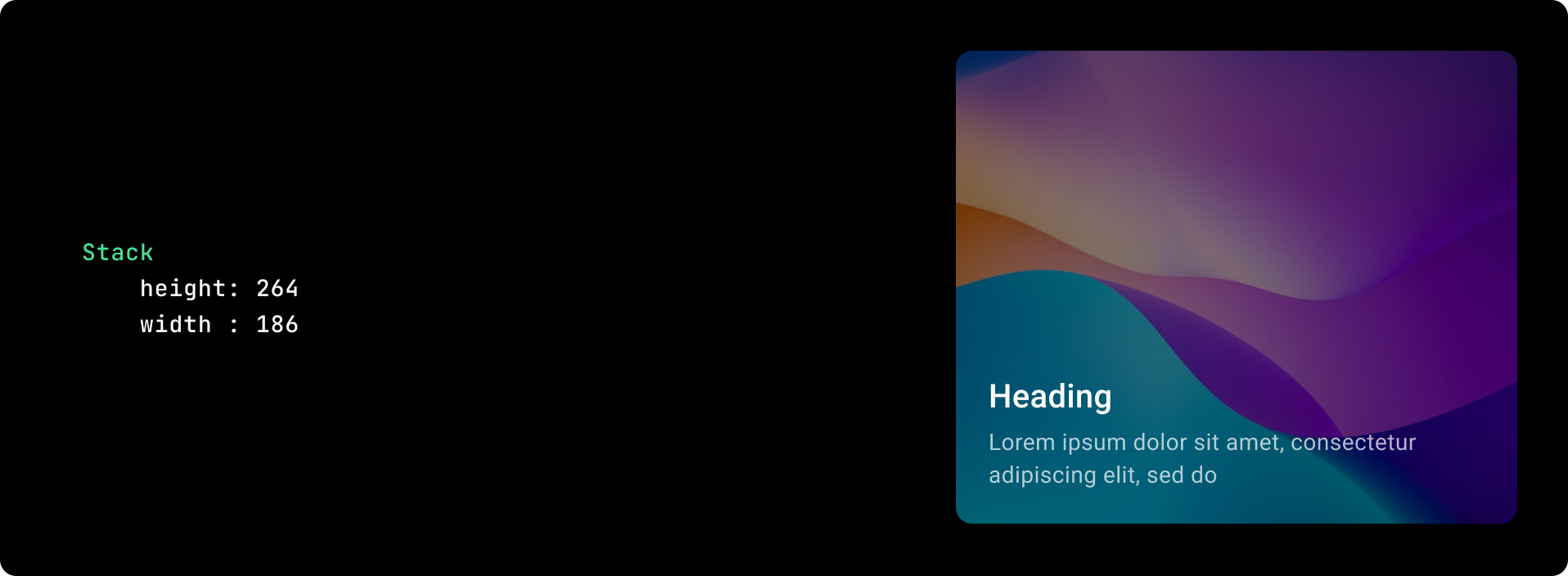 Example banner