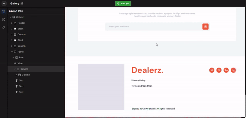 Example banner