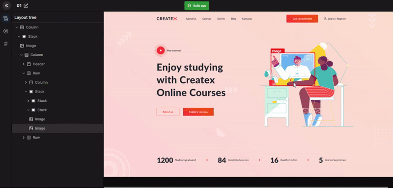 Example banner
